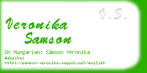veronika samson business card